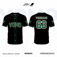 Full Printing Baseball Jersey Costume Name/Number/Logo PREMIUM - Vomo Industry BSB009