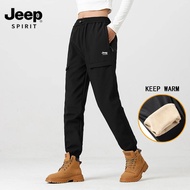 JEEP SPIRIT Ski Pants Women's Winter Warm Waterproof Pants Mountaineering Pants