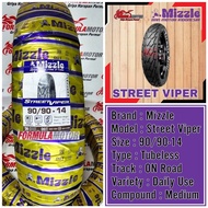 90/90-14 Ban Mizzle Street Viper Tubeless - Ban Belakang Beat / Vario