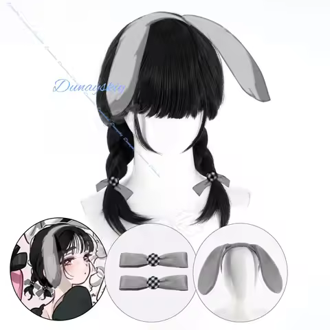 Anime Alien Stage Sua MiZi 3rd Anniversary Cosplay Wig Pink High Temperature Fiber Hairpiece Cartoon