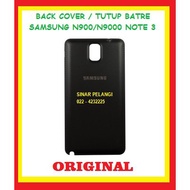 BACK COVER CASING CASING CASING CASING SAMSUNG N900 (NOTE 3)/N9000 BLACK ORIGINAL 900388