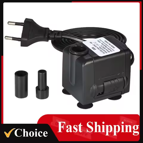 450L/H 6W Water Pump Submersible Pump For Aquarium Fountain Pond Pump Fish Tank Garden Pond Pumps Fo