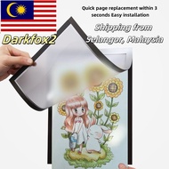 A3 A4  Display Board Magnetic Wall Stick Frame Photo Certificate Display board, magnetic display boa