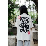 HOT AAPE Neon Puff Tee IVORY Original Authentic Aape T-Shirt/