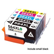 5PK New Gen 564XL 564 XL Cartridge for HP Photosmart 7510 7515 7520 7525