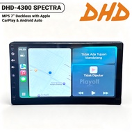 Head Unit DHD 4300 Tape Mobil Double Din Bluetooth MP5 Mirrorlink Full Touch Screen