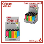 EAST MALAYSIA ONLY.  Cricket Lighters Electronic Fluo Series - 25 Pcs (Online Exclusive)