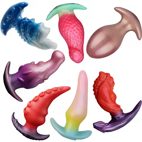 Cute Mini Wearable Anal Plug Silicone Anal Toys For Women Men Butt Plug Dildos Anal Masturbator G-po