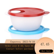 Tupperware（Tupperware）800mlCrystal Microwave Bowl Sealed Frozen to Keep Fresh Portable Lunch Box Student Office Worker