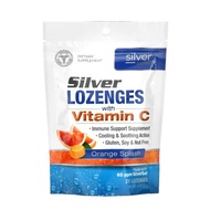 American Biotech Labs, Silver Biotics, Silver Lozenges with Vitamin C, Orange Splash, 21 Lozenges, 3