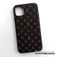 Iphone12 Case | Iphone 12 pro max Iphone11 Iphone11pro Iphone11 Louis LV monogram Leather Rubber Edg