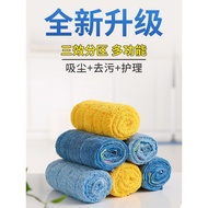 Flat Mop Replacement Sticky Dry Use Wet Mop Nursing Mop Household Hospital Cleaning Special Wooden F