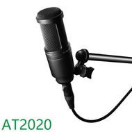 AT2020 Audio-Technica Cardioid directional side recording condenser microphone for Recording Gaming Live Singing
