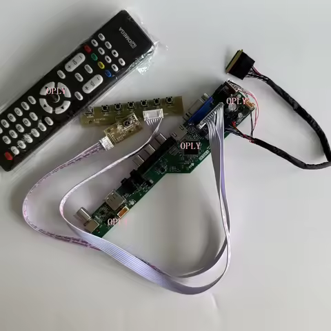 Controller board HDMI-compatible RF USB AV VGA Audio LED Screen TV for LTN140AT26 N140BGE N140BGE-L2