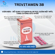 Trivitamin 3B Tablets – Supplement Vitamin B1 B6 B12, Reduce Fatigue, Improve Health