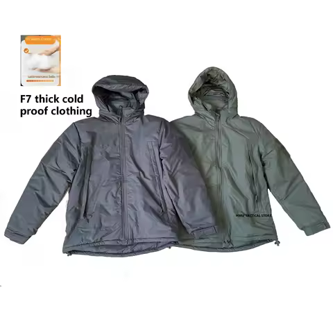 Outdoor Hunting Tactical Clothing F7 Thickened Anti Cold Cotton Clothing Autumn/Winter Outdoor Anti 