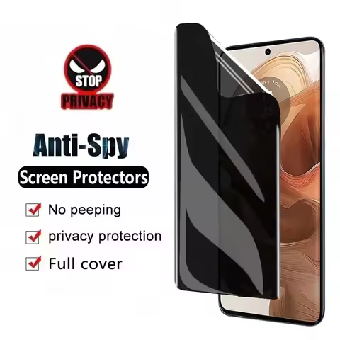 Privacy Hydrogel Film For Samsung XCOVER 7 XCOVER 6 F15 S23 FE A25 M55 XCOVER 6 Pro J5 Prime F23 Ant