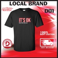 TSHIRT COTTON D01 - IT'S OK