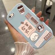 Casing hp For iphone 6 6s 6 Plus 6s Plus 7 Plus 8 Plus Se 2020 Xs Xr Xs Max Case Casing coffee patte