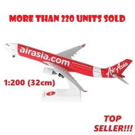 🇲🇾 AirAsia A330 Aircraft Model 32cm ✈️