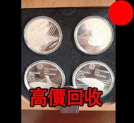 1976年 加拿大蒙特婁奧運紀念銀幣，金幣， 銀幣，1安士 盎司 oz，紀念幣，套裝金銀幣，紀念金幣，生肖金幣，鉑金幣，熊貓金銀幣，英女王金幣1/2安士，97年回歸金幣，建國30週年紀念金幣，楓葉金幣