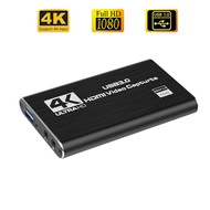 1080P USB3.0 HDMI-compatible Video Capture Card 4K60Hz HDMI-compatible USB Video Capture Card for Game Streaming Live Stream Box