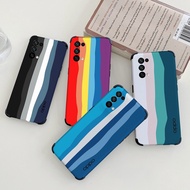 Original Rainbow Color Case Oppo Reno 6 Pro 6Z 4G 5G Casing Brand