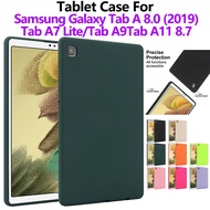 Soft Silicon Case For Samsung Galaxy Tab A7 Lite Tab A9 Tab A11 8.7'' Galaxy Tab A 8.0 2019 Colorful
