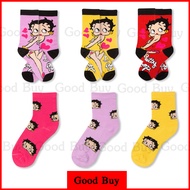 ถุงเท้า Betty Boop ขนาด Free Size