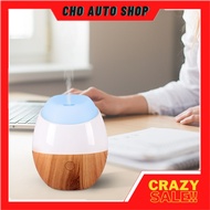 KAYU (120ml) Ultrasonic Wood Oval Aroma Diffuser USB Aroma Diffuser Ultrasonic Oval Wood Grain