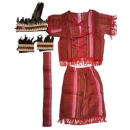 Shop : IGOROT Ifugao Costume Boy Girl Wika Bahag Skirt Sz 3 To 10 Y/O