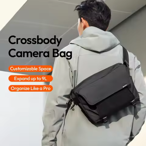 Ulanzi BP11 Crossbody Camera Bag 9L Capacity Shoulder for Smartphone Photography Digital SLR for Son