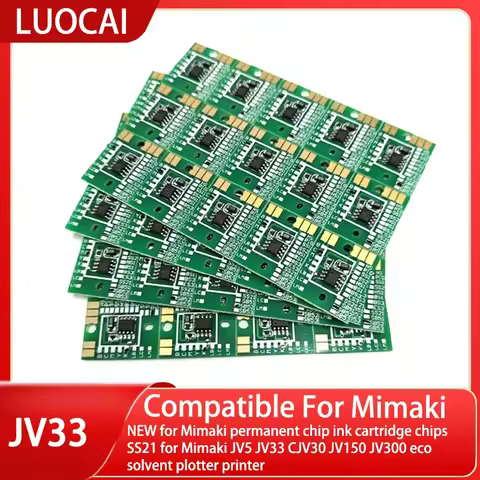NEW for Mimaki permanent chip ink cartridge chips SS21 for Mimaki JV5 JV33 CJV30 JV150 JV300 eco sol