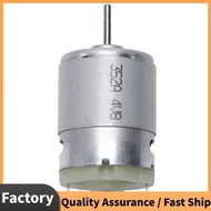 RS380 DC 1.5-18V 30000RPM Micro Motor 38x28mm for RC Model Toys DIY, Silver