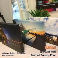 *Shipping Included* 8x12 InchCustom Canvas Print/ Canvas with Frame/ Canvas Photo Print/ Poster Kanv