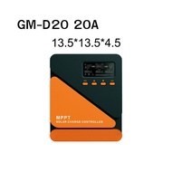 คอนโทรลเลอร์ชาร์จพลังงานแสงอาทิตย์ MPPT 12V/24V 20A/40A/60A จอ LCD 2 USB อินพุต 100V ป้องกันขัดขวางอ