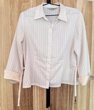 【現貨】永慶房屋 永慶不動產制服 襯衫/條紋襯衫/夏季造型7分袖/卓蓉量制
