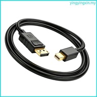 YIN Premium Mini DP To DP Cable 1 8M Supports 3840x2160 60Hz And 2560x1440 144Hz For Laptop TV