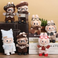 【clothing Only】17cm Labubu Cloth V1/v2 Sit Party Set Vinyl Costume Up Clothes Dress Doll B7l8