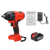 388VF 1200N.m Electric Impact Wrench Brushless Wrench Rechargeable 1/2 inch Li-ion Battery For Car T