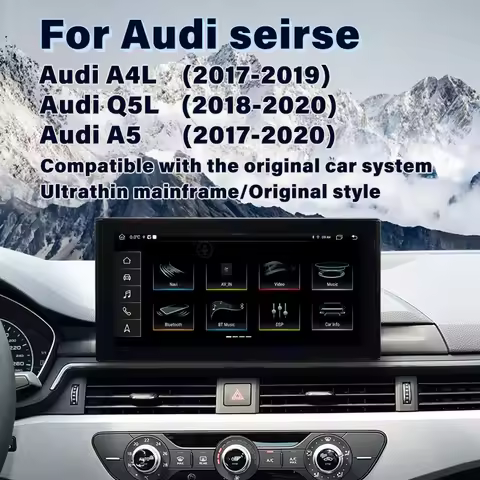 10.1-inch 8 Core Android13 System Car DVD Player Multimedia GPS Navigation for Audi A4 B9 A5 Q5 2017