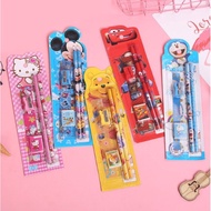 5 in 1 Kids Stationary Set with Many Interesting Design