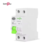 เบรคเกอร์กันดูด Tongou RCCB TYPE B เซอร์กิตเบรกเกอร์ป้องกันไฟรั่ว สำหรับงานรถยนต์ไฟฟ้า EV Charger 2P