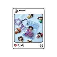 GANTUNGAN Character Pocket Keychain/Keychain saschet/keychain gemes/ key chain sachet key chain