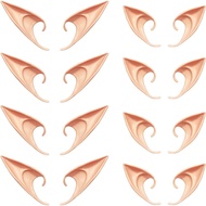 8 Pairs Fairy Pixie Elf Ears, Latex Elf Ear,Soft Pointed Goblin Ears, Cosplay Ears for Cosplay Hallo