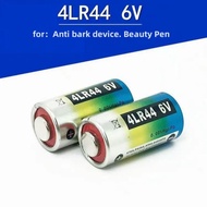4 Pieces Of 4LR44 6V Batteries Alkaline Used With Other Equipment As Batteries. Unable To Recharge