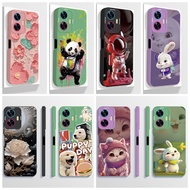 For Realme C55 Case 2023 Aesthetic Cartoon Astronaut Soft Silicone Back Cover RealmeC55 C 55 Phone C