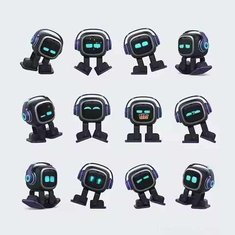 EMO GO HOME EMOPET Smart Robot Electronic Pet Emotional interaction Face Recognition AI Intelligent 