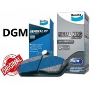 BENDIX FRONT BRAKE PADS FOR TOYOTA SIENTA NSP170 2015-2022Y (DB1802)