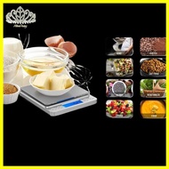 Daisy Rechargeable 3000g/0.1g Food Weighing Scale Digital Kitchen Scale Weight Grams Cooking Baking 